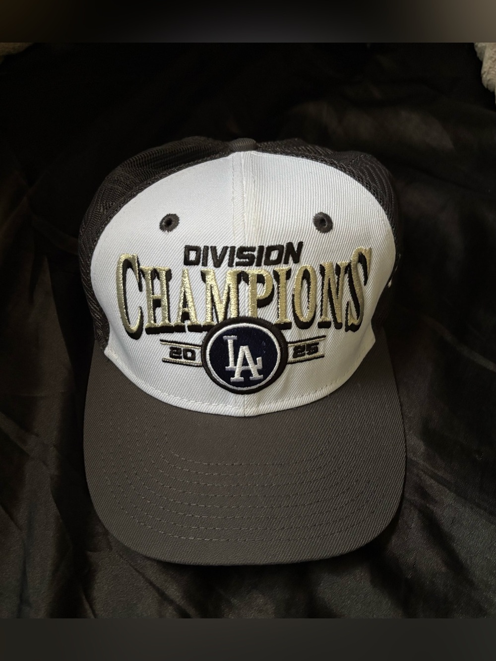 New Era 9SEVENTY Los Angeles Dodgers Division Champions Snapback Hat One Size